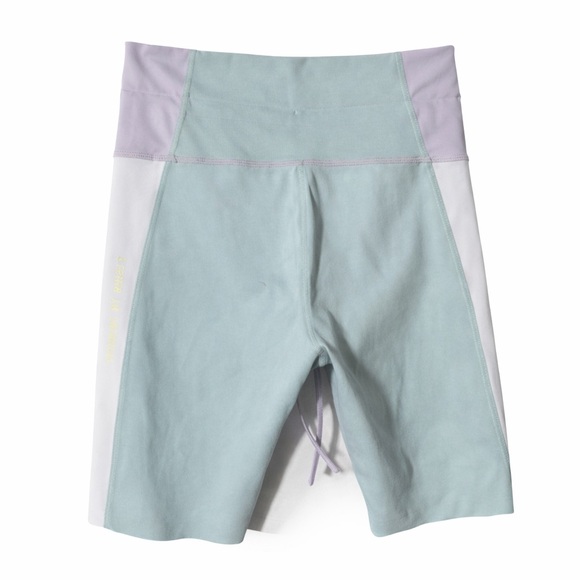 Kate Spade Lavender, Mint & White Bike Shorts - Size Small (NWOT) - Picture 2 of 2